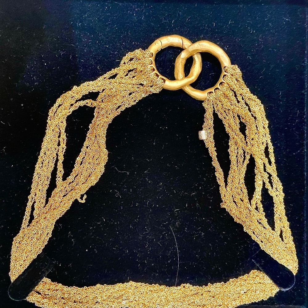 Arielle De Pinto Multi Tres Decollete Yellow Gold